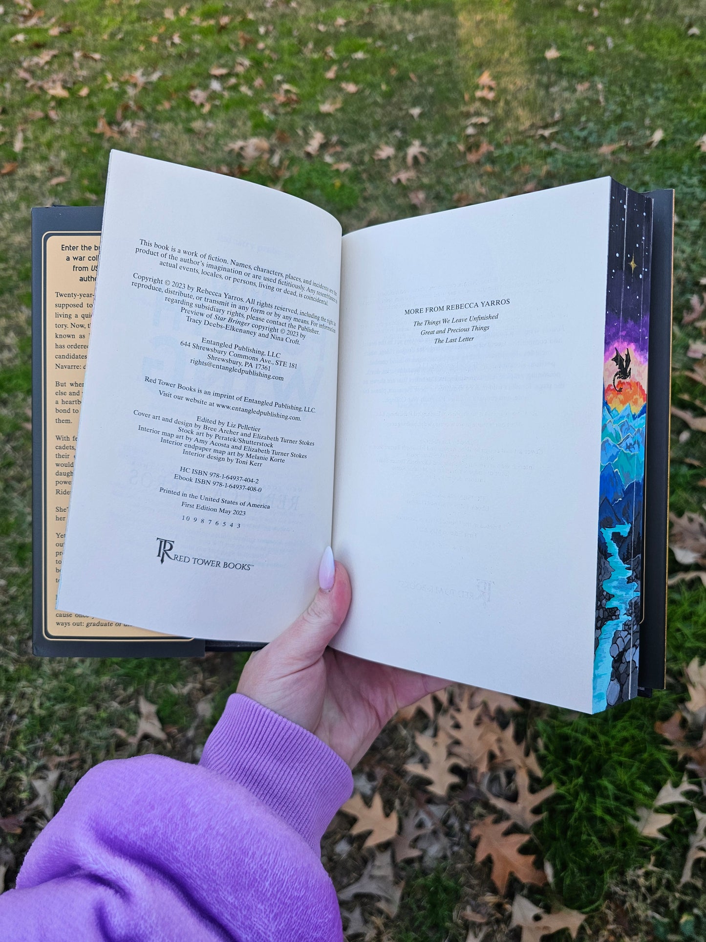 Fourth Wing Hand Painted Edition