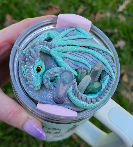 Mint Dragon Cup Pal