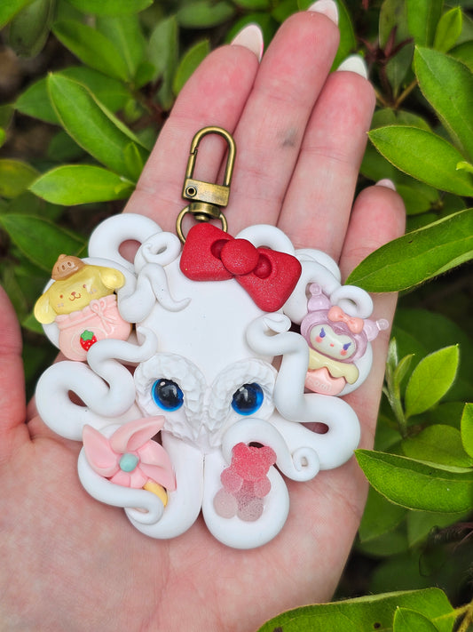 Hello Octo Bag Charm