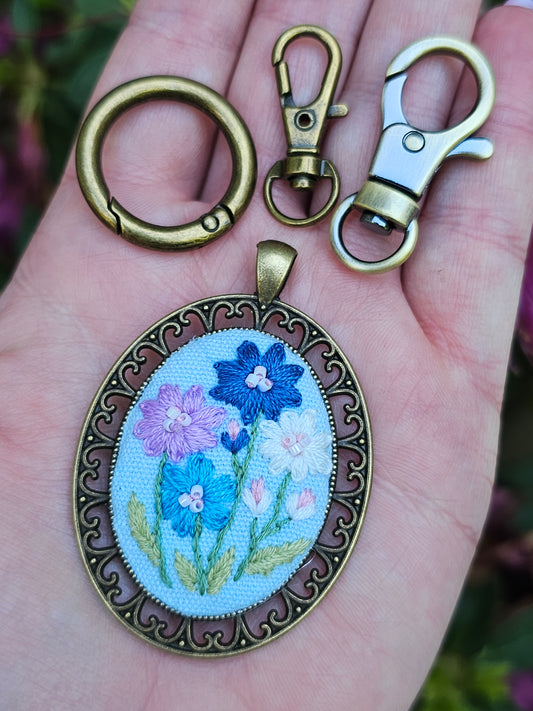 Renewal Embroidered Pendant