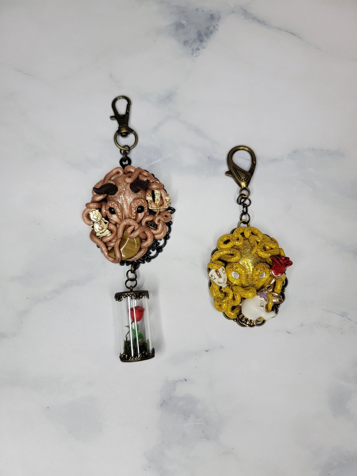 Belle Octopus Baby Charm