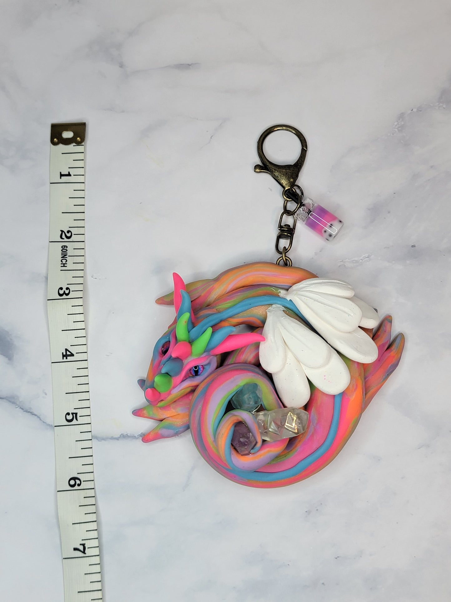 Prism Small Dragon Charm