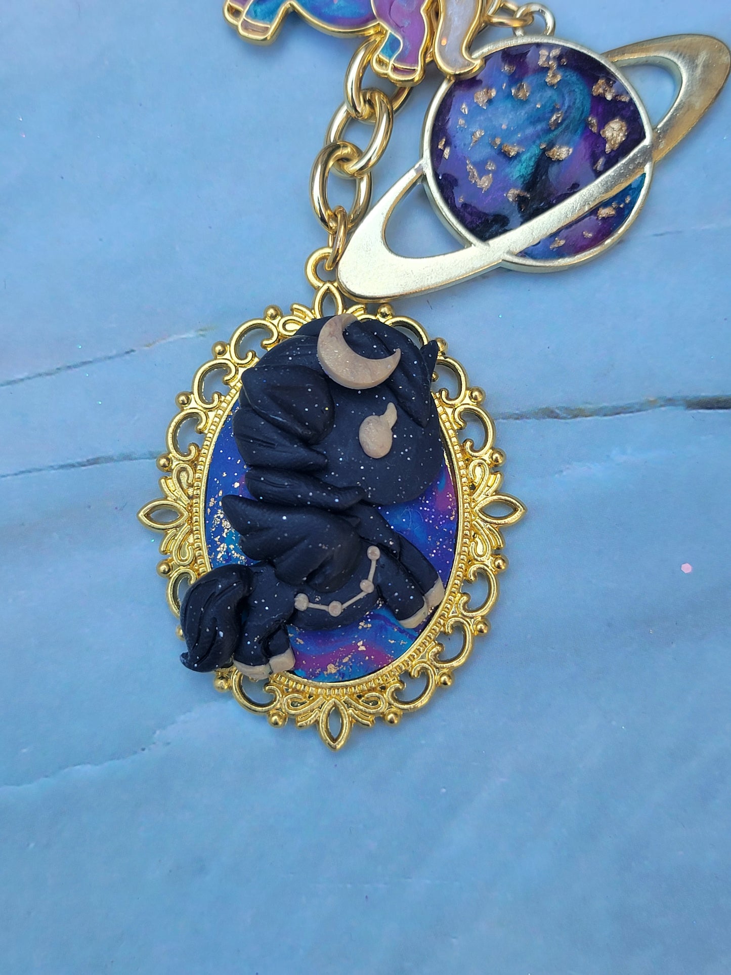 Galaxy Above Charm