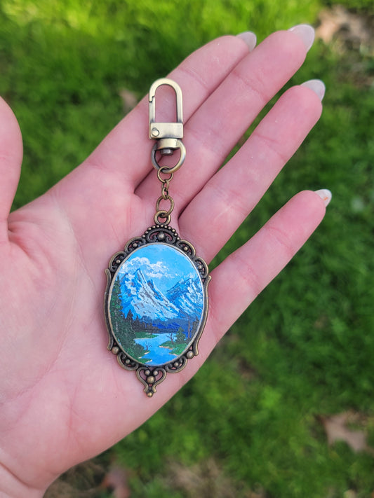 Painted Mountains Pendant