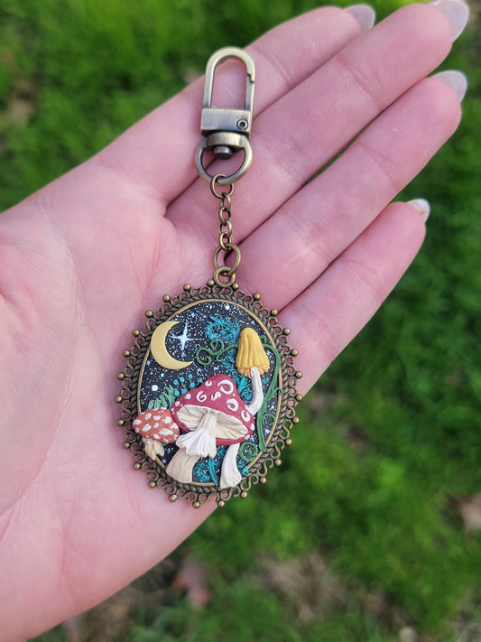 Magical Mushrooms Pendant