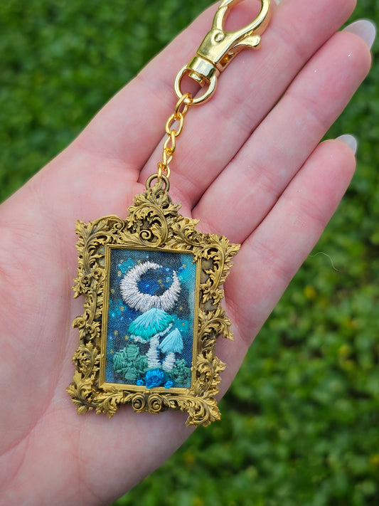 Mystical Nights Embroidered Convertible Pendant & Bolo