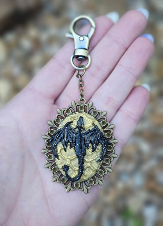 Tairn Dragon Pendant Charm