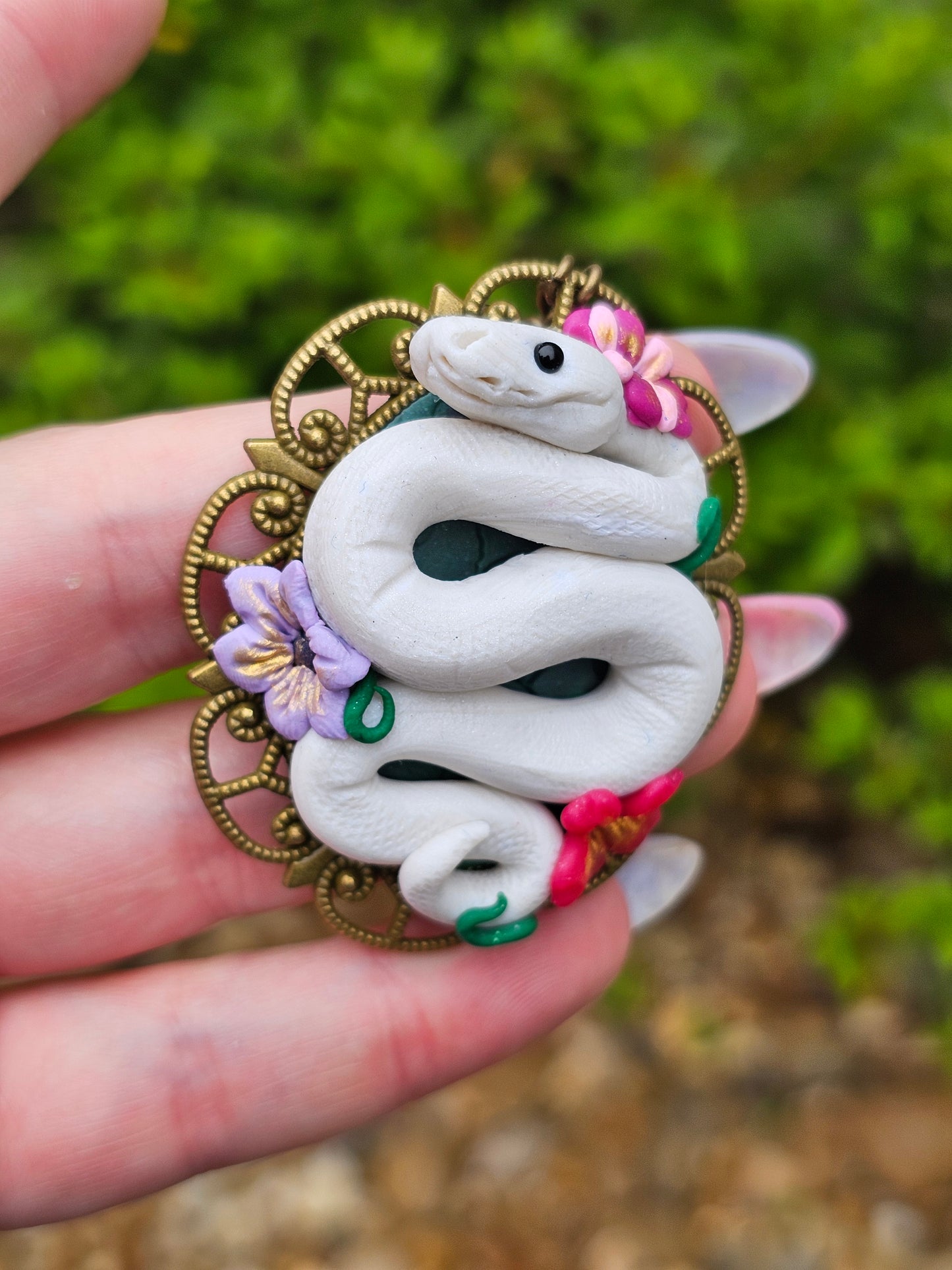 Snek Pendant Charm