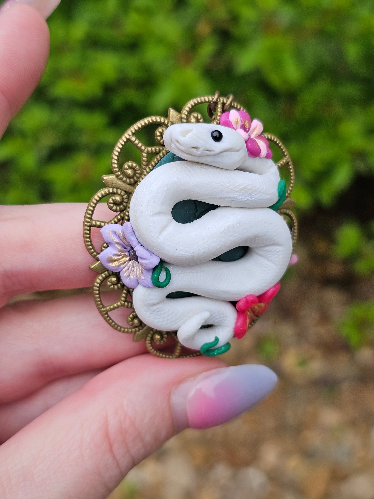 Snek Pendant Charm