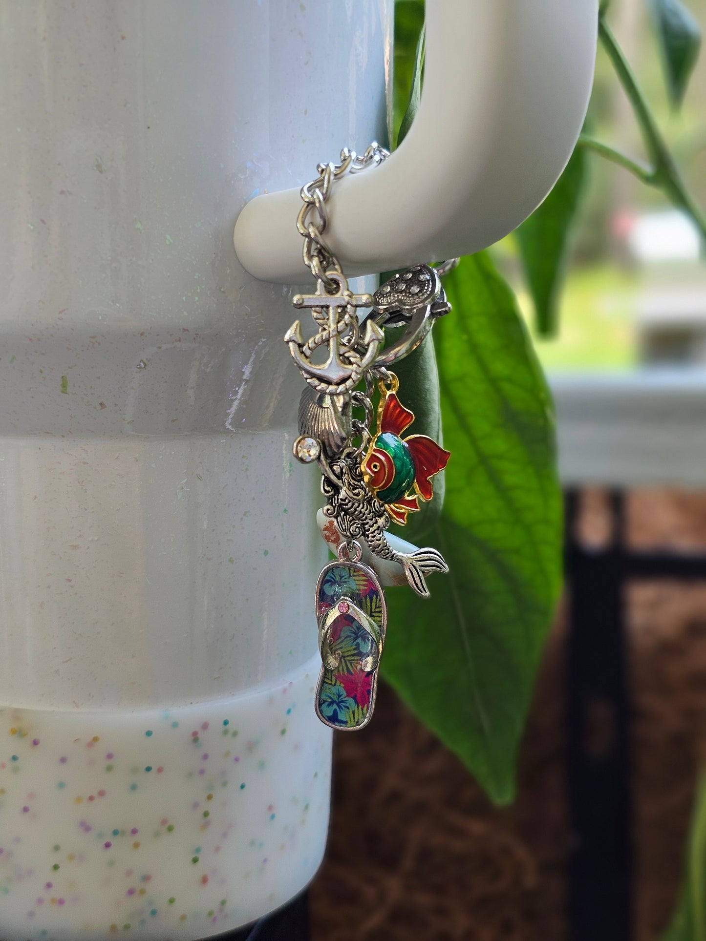 Feeling Beachy Cup Charm Set