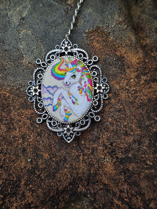 90s Unicorn Convertible Bag Charm