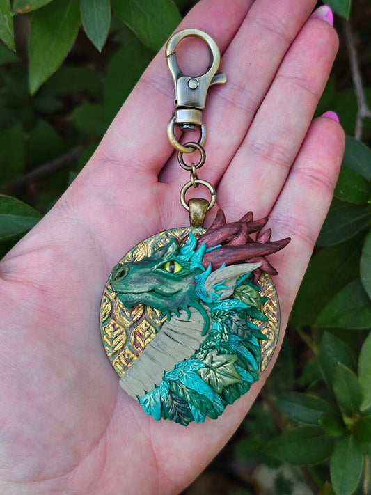 Forrest Dragon Pendant
