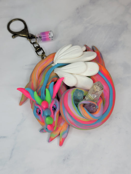 Prism Small Dragon Charm