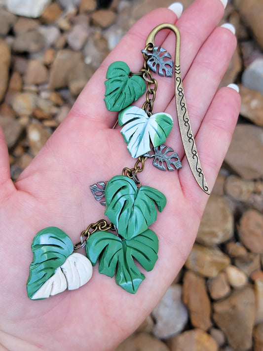 Variegated Monstera Bookmark