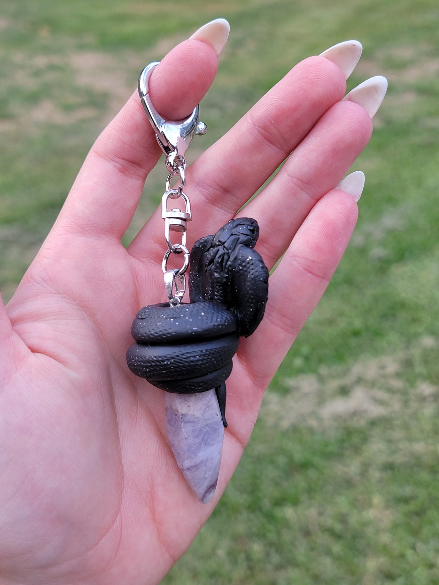 Black King Cobra Charm