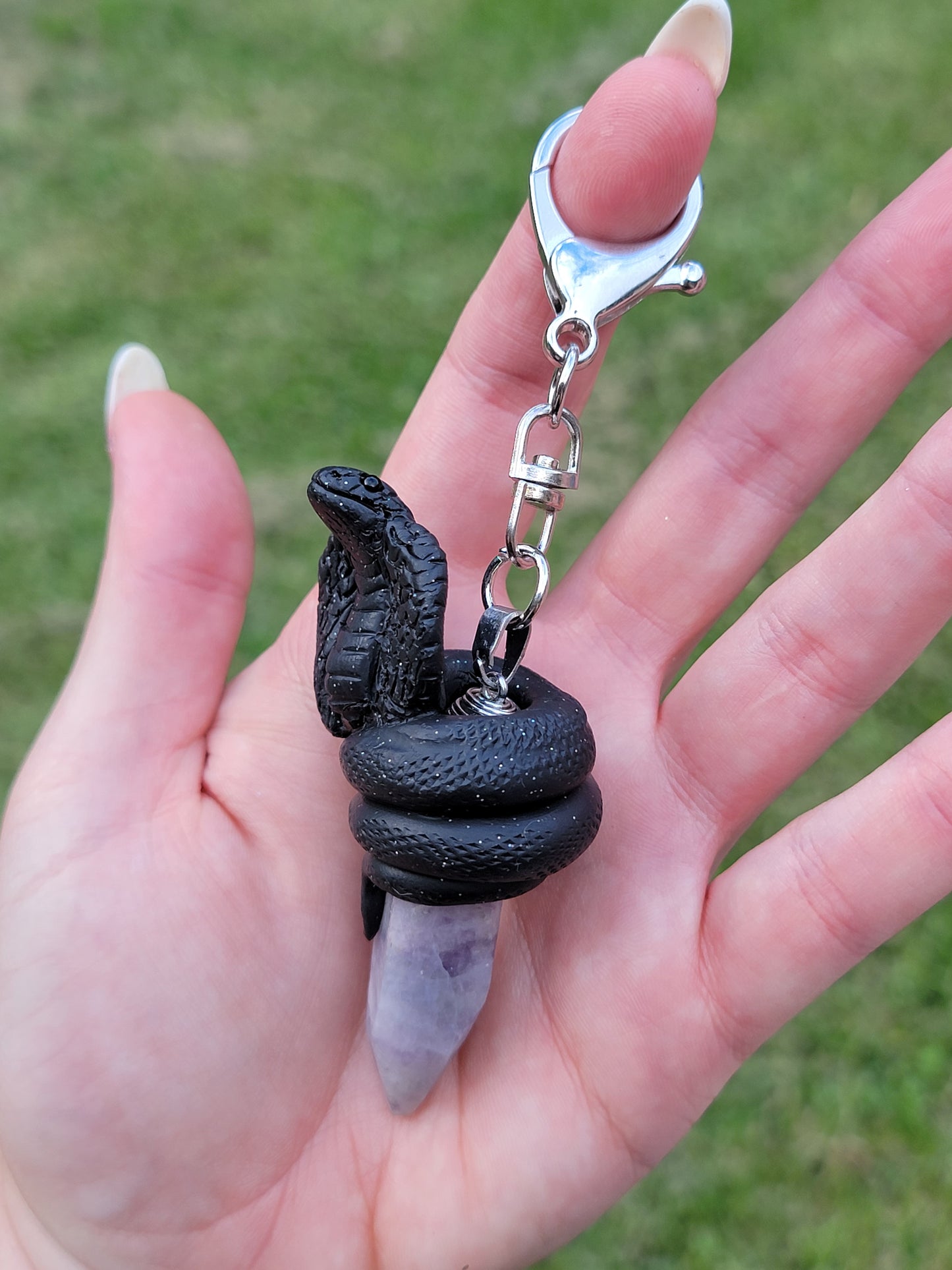 Black King Cobra Charm