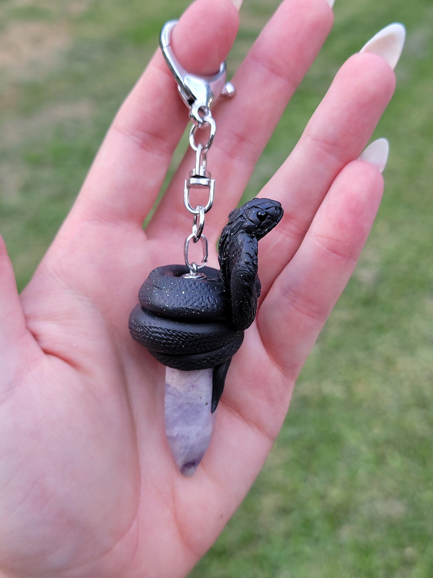 Black King Cobra Charm