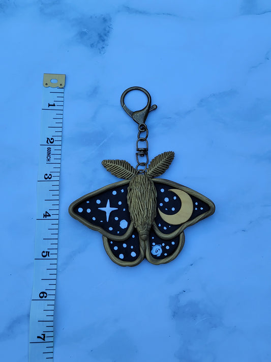 Night Moth Charm